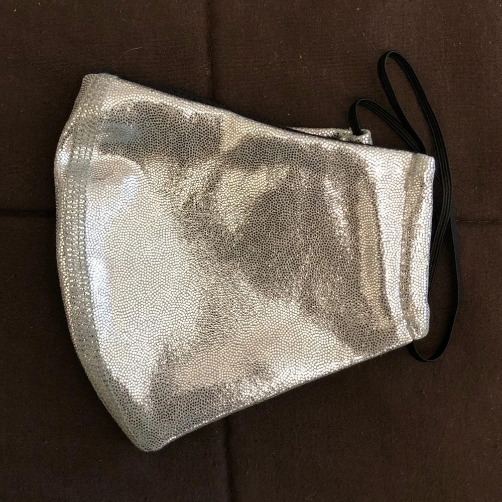 (3 for $15) Silver Reusable Mask